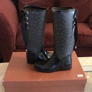 Coach Rain/Snow Boots